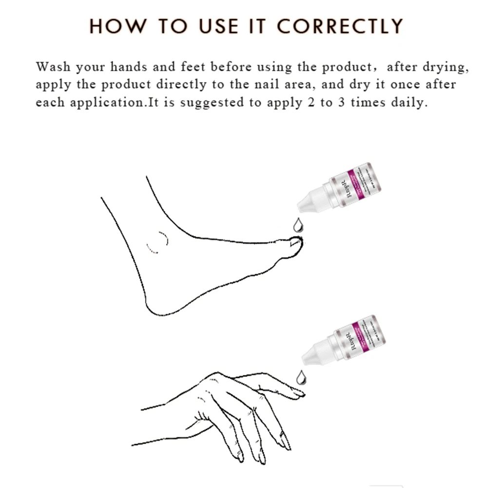10 мл неинфекционный Питательный Уход за пальцами противогрибковая эссенция