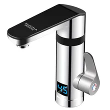 Kbxstart 220 В Мгновенный Электрический кран горячей воды 3 секунды быстрый нагрев горячей и холодной температуры дисплей кран без резервуара для воды