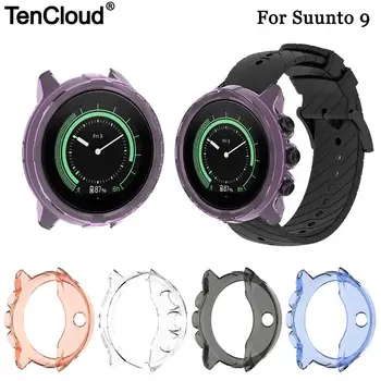 

Tencloud TPU Protective Case For Suunto 9/9 baro Smart Watch Protector Cover For Spartan Sport Wrist Hr Baro Shell Frame Bumper