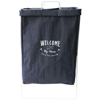 

Large Laundry Basket Waterproof Storage Basket for Bathroom Home Organizer Laundry Bags Dirty Clothes Storage Bags Storage Shelf