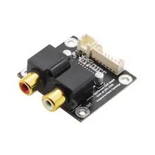 Placa ótica do decodificador do dac da entrada 24bit 192k spdif dentro/para fora placas de expansão arylic módulo de interface digital