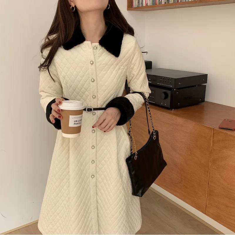 Рисунок 4 - Зимняя теплая Длинная женская куртка