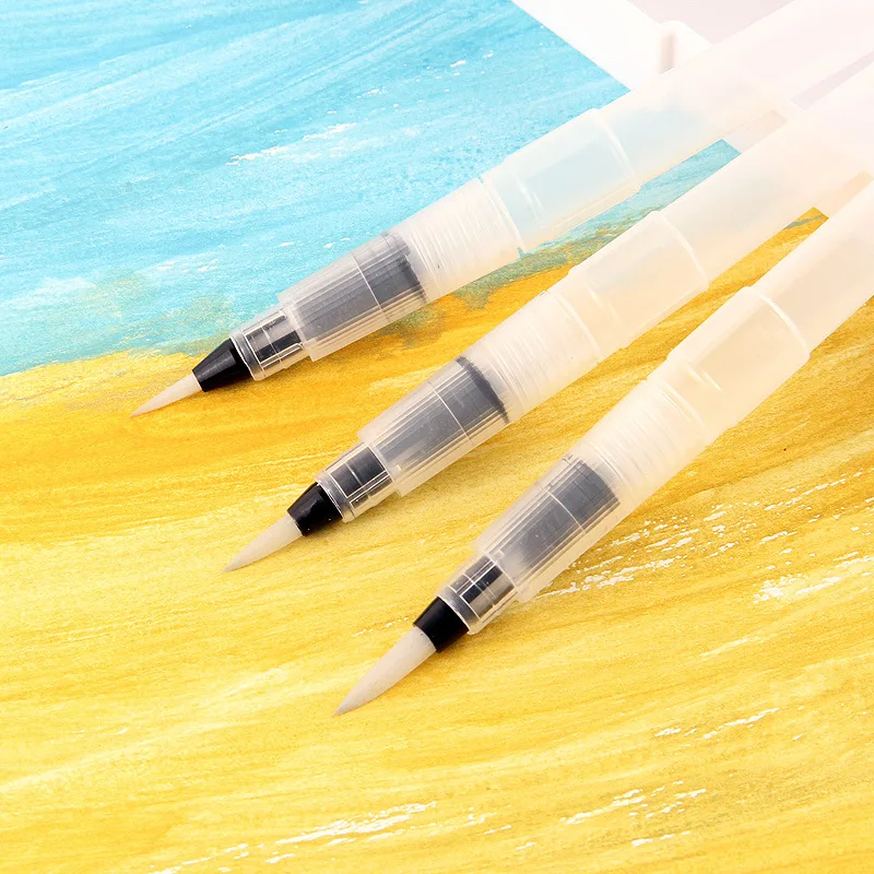 Ручка кисть для каллиграфии и акварели 15 см|watercolor marker pen|watercolor markersbrush pen |