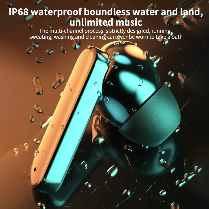 2020 Wireless Headphones Bluetooth Earphones Touch Control Headset Sports Music TWS Earphones For iPhone Huawei Xiaomi Samsung