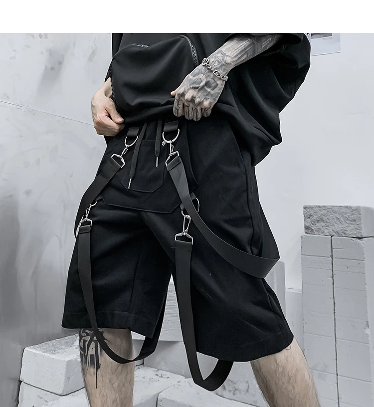 punk cargo shorts