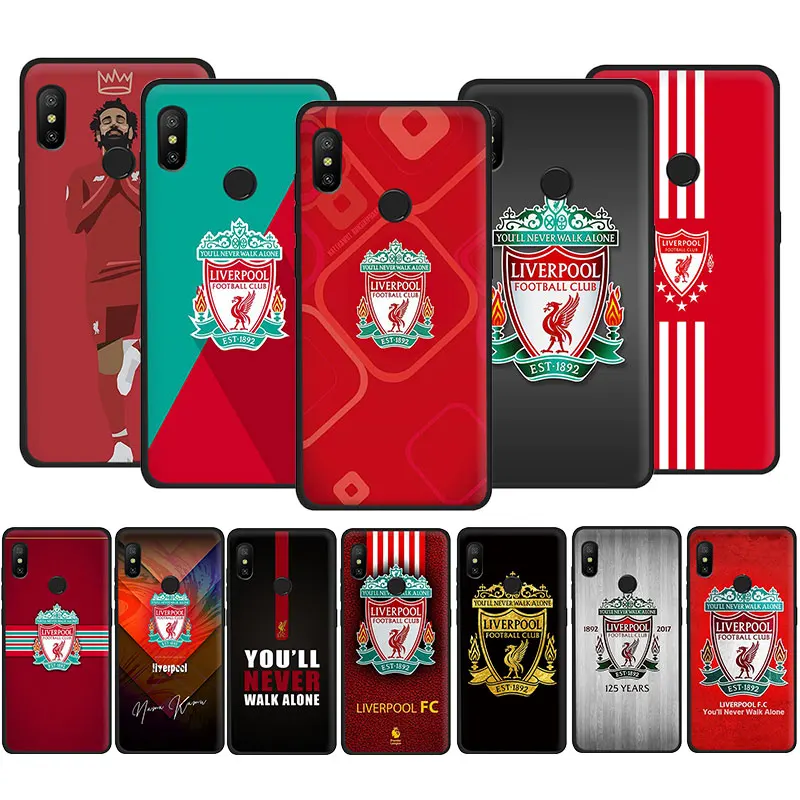 

EWAU Liverpool Soft TPU phone cover case for Xiaomi Redmi 4A 4X 5 5A 6 6A 7 7A Plus GO S2 K20 pro
