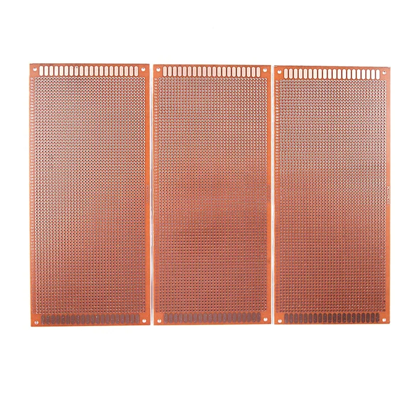 

3Pcs One Side Prototype Matrix PCB Printed Circuit Board 22cm x 10cm