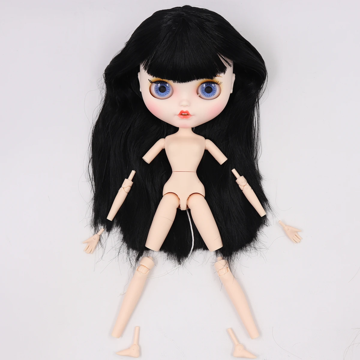 Ледяная кукла DBS Blyth 18 шарнирное тело белая кожа 1/6 BJD 30 см голая кукла|Куклы| |