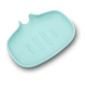 

2PCS Silicone Soap Dish Can Be Used To Hold Soap Sponge Steel Wool For Your Bathroom Bathtub Shower