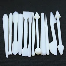 DIY выпечки 12 штук помадка торт резьба группа торт резьба ручка сахар цветок инструмент моделирования