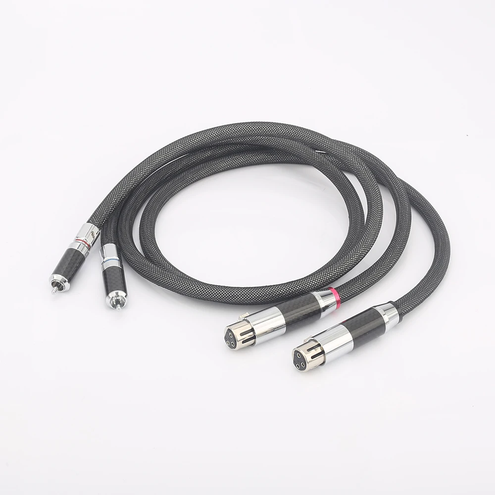 

Audiocrast Silver Plated RCA TO XLR Female Audio Interconnect Cable HIFI