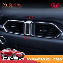 Для Mazda CX5 CX-5 приборной панели автомобиля тире Предупреждение светильник оповещения кнопочный переключатель отделка кольцо крышки аксессуары