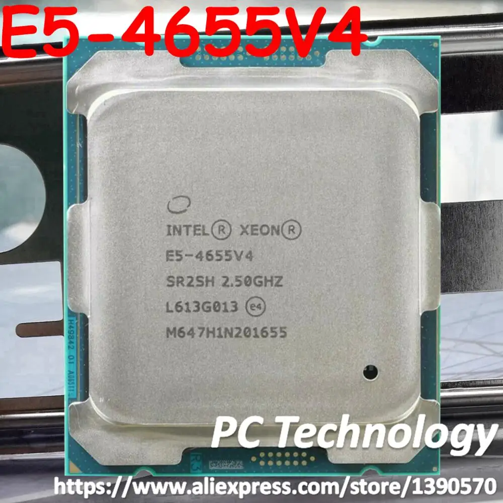 Intel Xeon QS версия E5-4655V4 2,50 ГГц 8 ядер 30 Мб LGA2011-3 E5 4655 V4 процессор E5-4655 V4 E5 4655V4