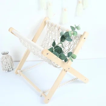

Decorative Magazines and Books Holder Handmade Woven Rustic Home Room Decor
