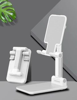 

2020 Metal Desktop Tablet Holder Table Cell Foldable Extend Support Desk Mobile Phone Holder Stand For iPhone iPad Adjustable