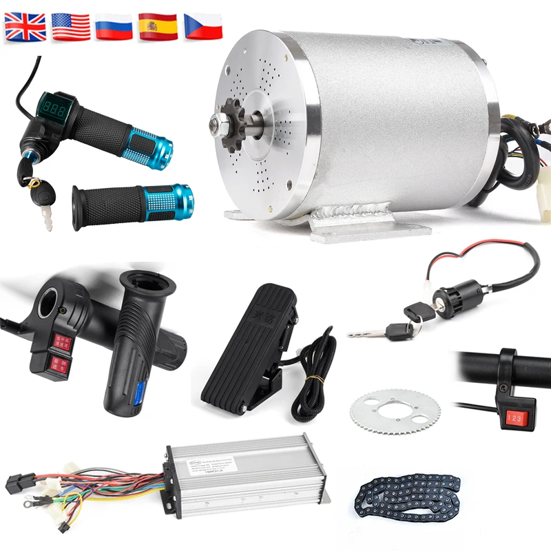 

36V/48V60V 1000W/1500W/2000W/2500W Motor Kit Electric Bicycle Electric Engine for Bicycle Ebike Conversion Kit