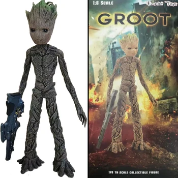 

30cm 12inch New Style Movie The Galaxy Avengers Hero Tree Man Action Figures PVCStatue Collection Toy Gifts