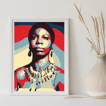 

Nina Simone Music canvas No FRAME