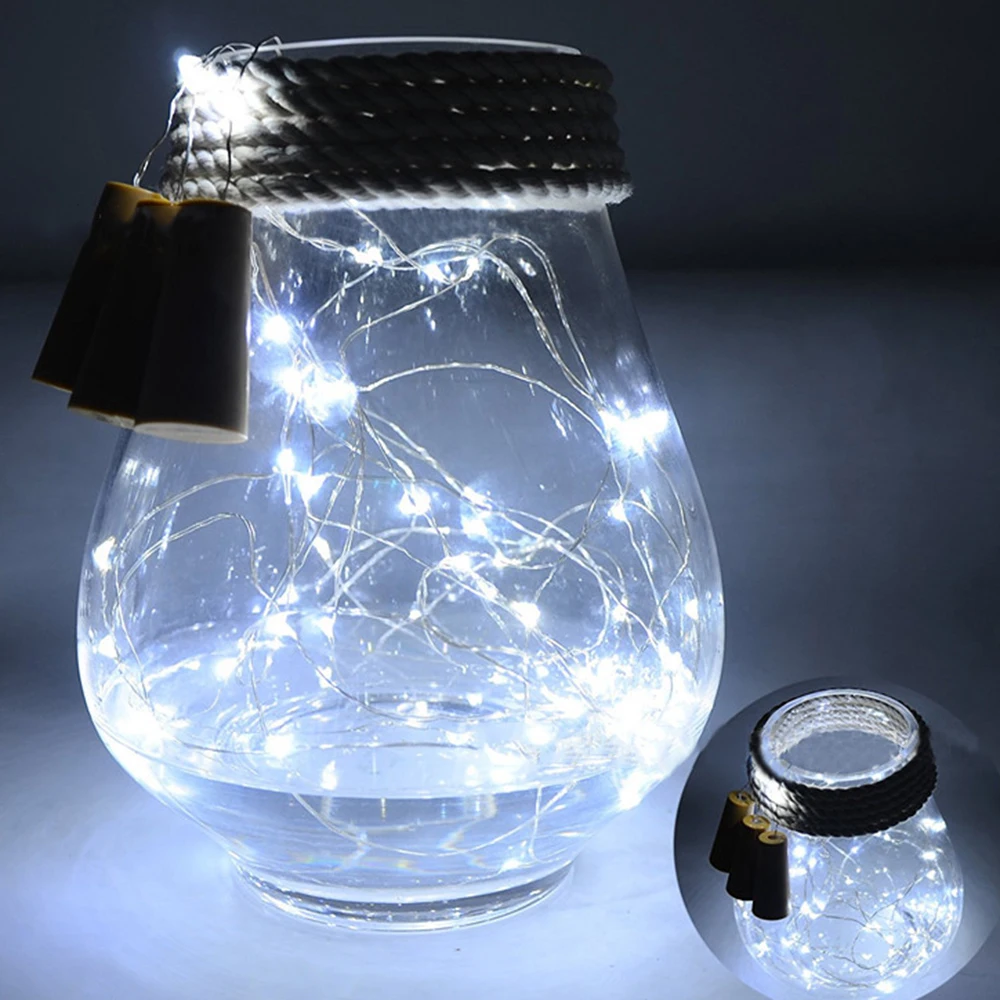 10 светодиодный инструмент для установки пробок в бутылки огни DIY пробковый