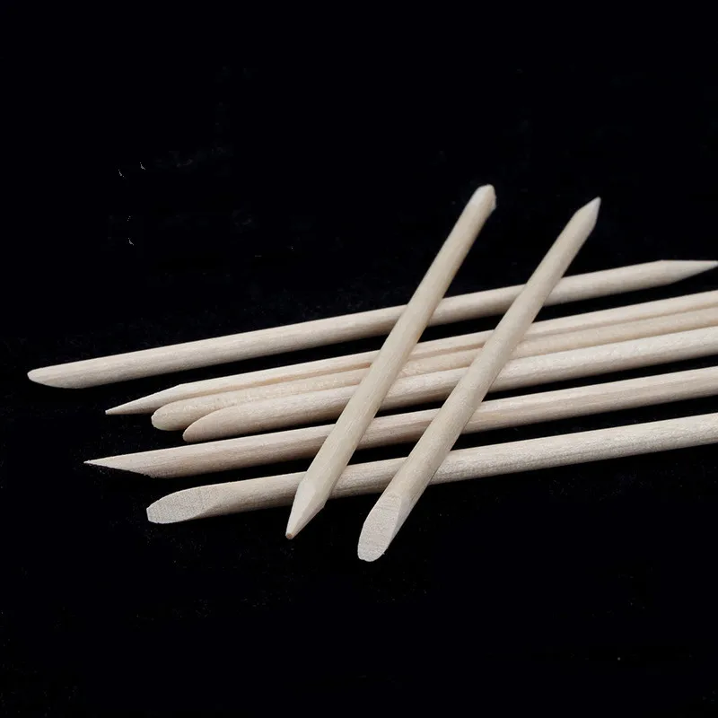 100 шт Деревянные кутикулы толкатель для ногтей для удаления кутикулы апельсиновые палочки для ногтей дрель палка для ногтей инструменты для дизайна ногтей