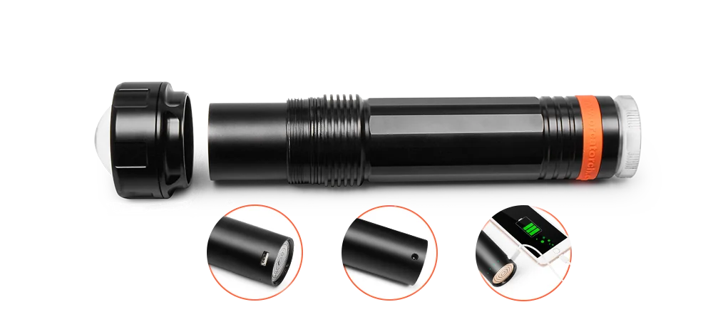 Orca фонарь D950V 10500 люмен видео светильник водонепроницаемый CREE COB светодиодный фонарь для подводной съемки светильник для дайвинга вспышка светильник