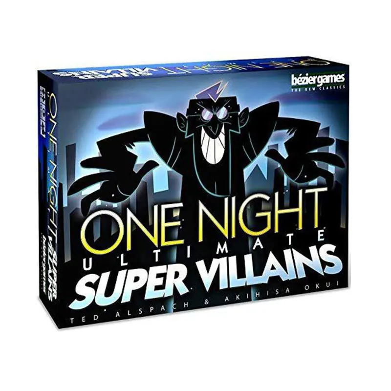 One Night Ultimate оборотень вампир супер Злодеи настольная игра 3-10 настольные игры 10 минут быстрая игра игрушка для взрослых подарок
