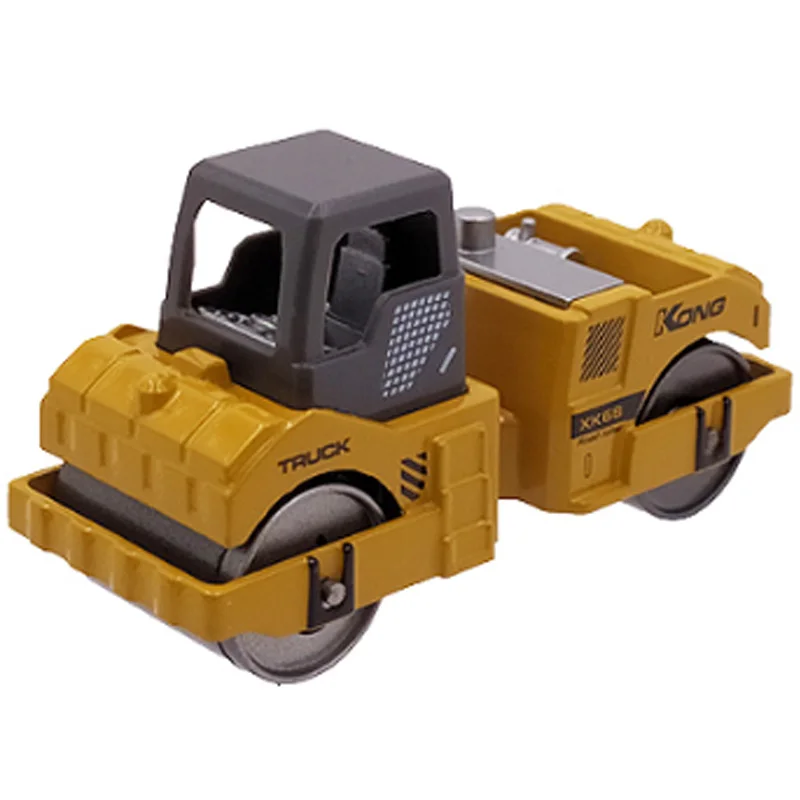 6 Pcs Alloy Mini Engineering Car Model 6In1 1:64 Metal Diecast Engineering Toy Vehicle Car Toy Dump Truck Forklift Excavator