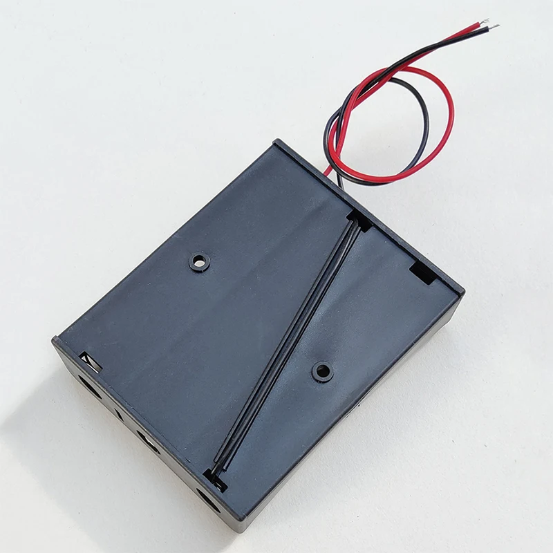 18650 Battery Case 1x 2x 3x 4x Slot Way DIY Batteries Clip Holder Container With Wire Lead Pin