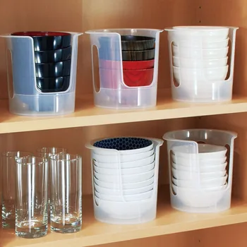 

Dinnerware Bowl Plate Drain Holder Kitchen Tableware Plastic Drying Shelf Dish Storage Display Stand Rack Ware Drainer Organizer