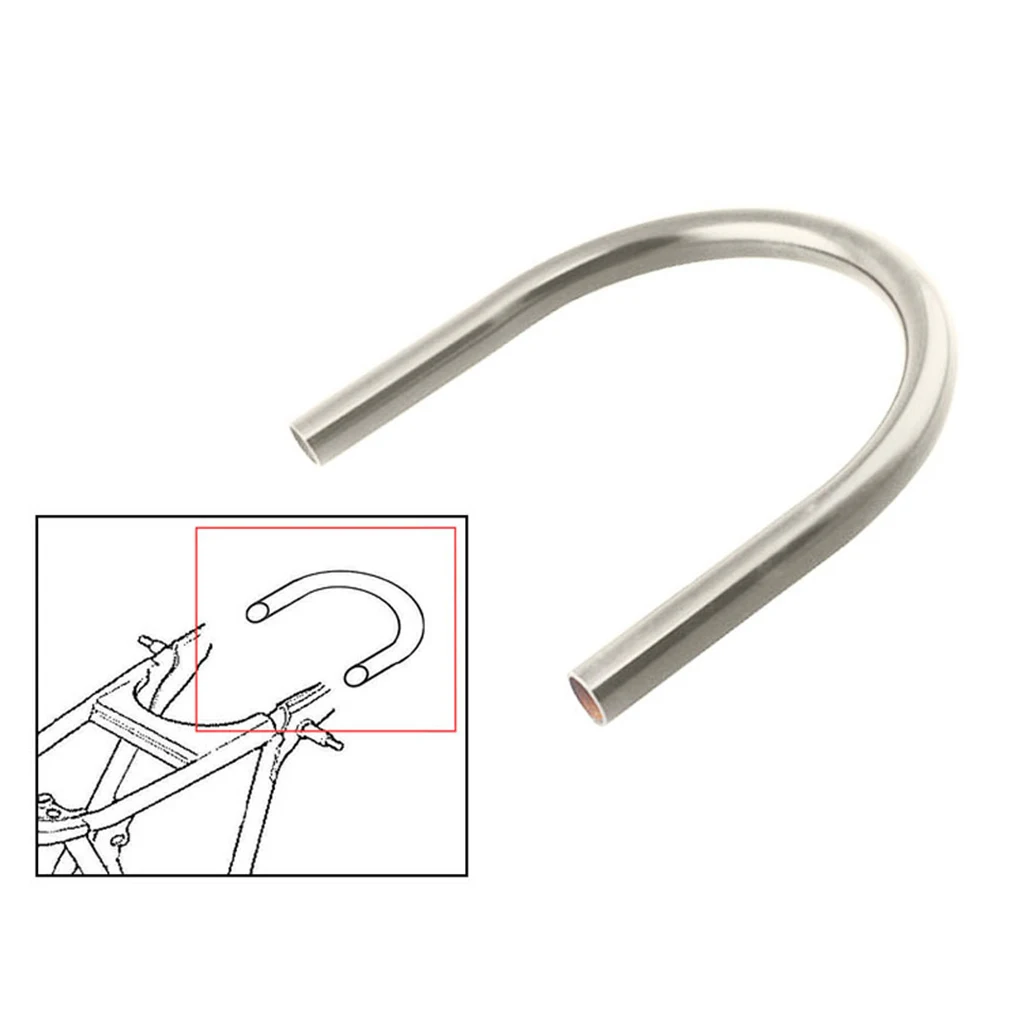 230mm Cafe Racer Flat Seat Loop Frame Hoop For Kawasaki K750 Z650 W650 S1 H1