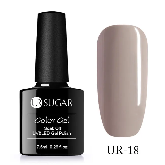 Ur Sugar, 7,5 мл, Термальный блестящий гель, снежинка, меняющий температуру, УФ Гель-лак, кошачий глаз, гель, замачиваемый, УФ светодиодный, Гель-лак - Цвет: 45021-18