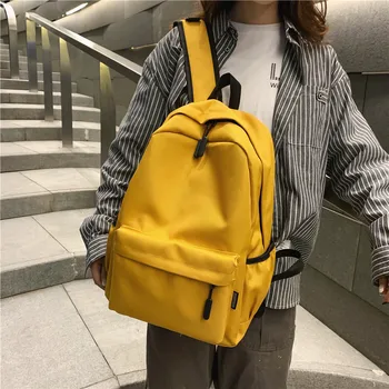 

New Unisex Backpack Shoulder Bag Korean Young Male High School College Student Fashion Female Oxford Waterproof Backpack JD02132