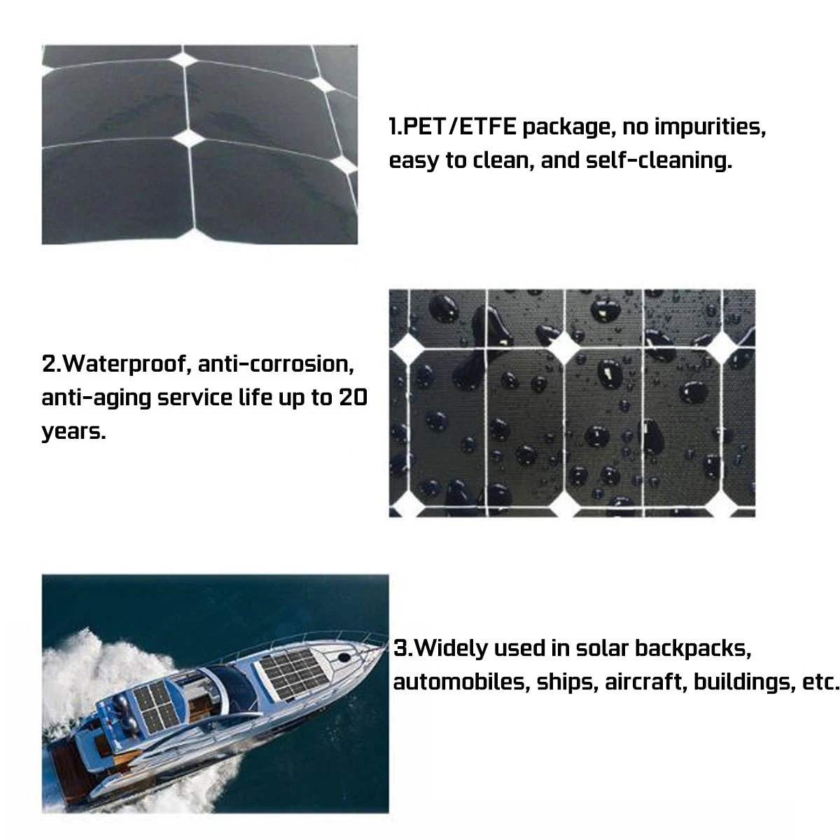 500W Panel Solar Solar Panel Dual 18V USB With 100A Controller Solar Cells Poly Solar Charger for Car Yacht RV Battery Charger
