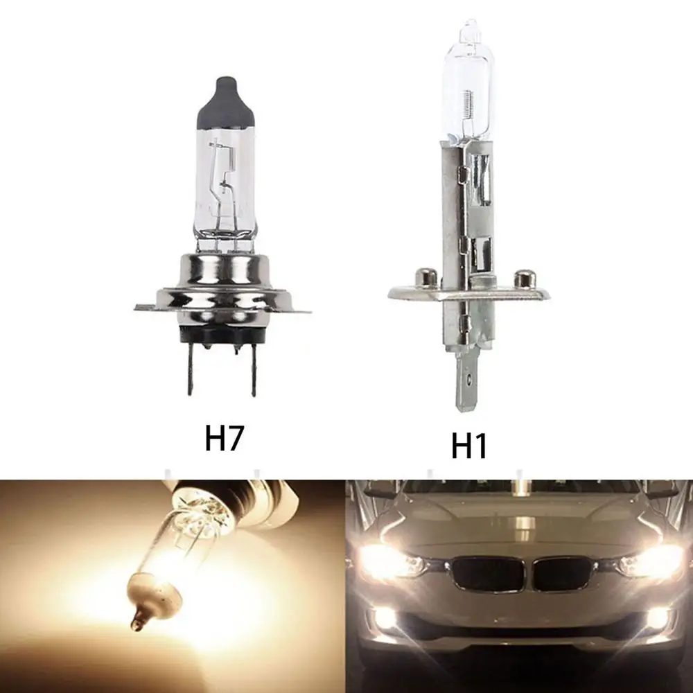 Warm White H1 100W LED Halogen Car Driving Headlight Fog Light Bulbs 12V | Автомобили и мотоциклы