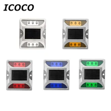 ICOCO светильник-Спайк на солнечной батарее, энергосберегающий светодиодный светильник с высоким сопротивлением, водонепроницаемый дорожный светильник, светильник,, лидер продаж
