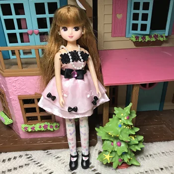 

23cm Licca Lica Doll Simulation Doll Princess Lijia Girls Toy Blyth Little Doll Gift Baby Doll Toy