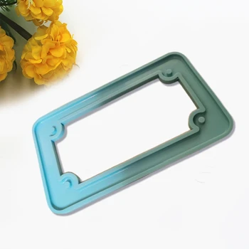 

Motorcycle License Plate Frame Holder Epoxy Resin Mold Silicone Mould DIY Crafts Making Tools