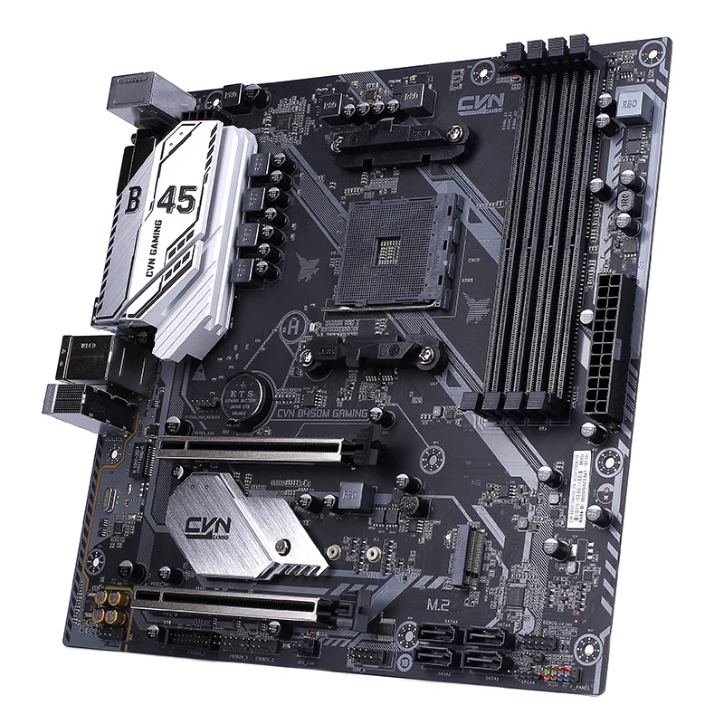 Игровая материнская плата 4 DDR4 DIMMs AMD AM4 B450 CVN B450M V14 | Компьютеры и офис