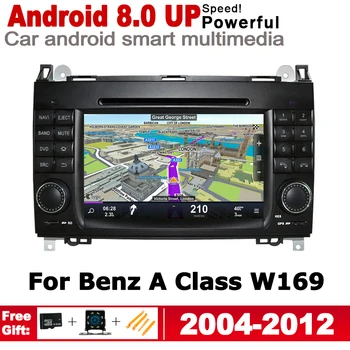 

7" HD Stereo Android Car DVD GPS Navi Map For Mercedes Benz A Class W169 2004~2012 NTG 2 DIN multimedia player radio System