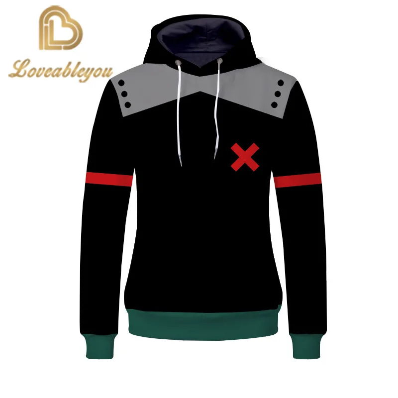 

Anime My Hero Academia Cosplay Costume 3D Printed Funny Hoodie Men Women Casual Sweatshirt