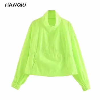 

Fall jacket 2019 vintage neon jacket woman coat and jackets punk streetwear plus size women Korean clothes outerwear steampunk