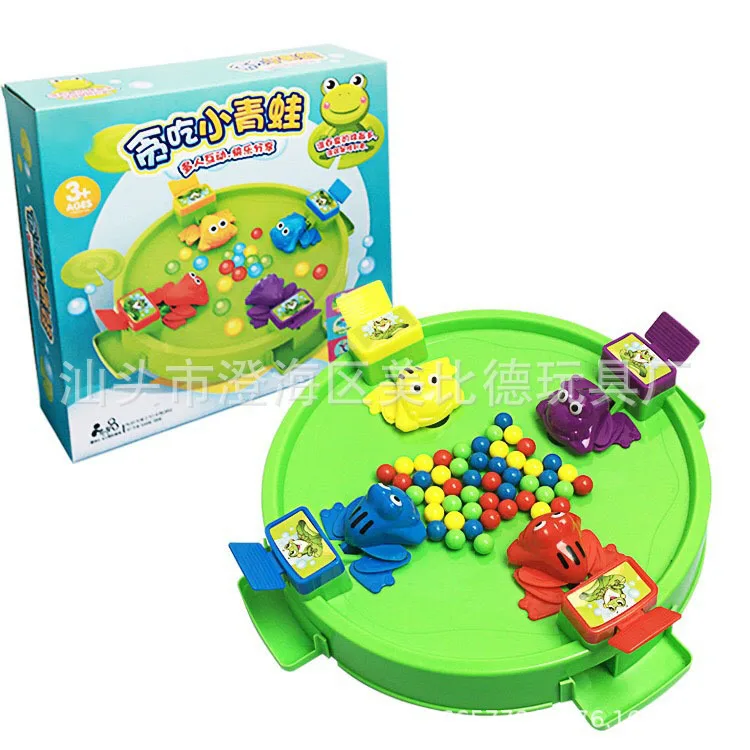 

Douyin Celebrity Style Greedy Little Frog PAC-Swallow Beads Casual Brain Motion Desktop Personally Game Play