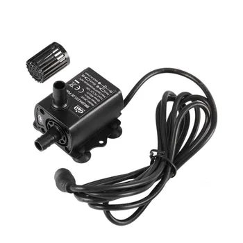 

QR50D Aquarium Air Pump Fish Tank Brushless DC Pump 10W 400L/H Submersible Fountain