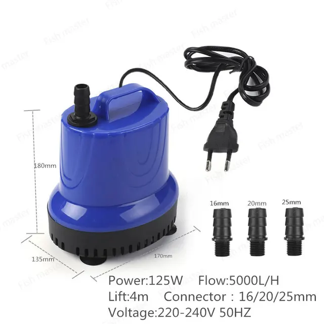 Adjustable Flow Aquarium Water Pump Fish Tank Ultra Silent Submersible Pump Fountain Pump Kio Pond Aquarium Water Pump Pumping Filters Accessories Aliexpress