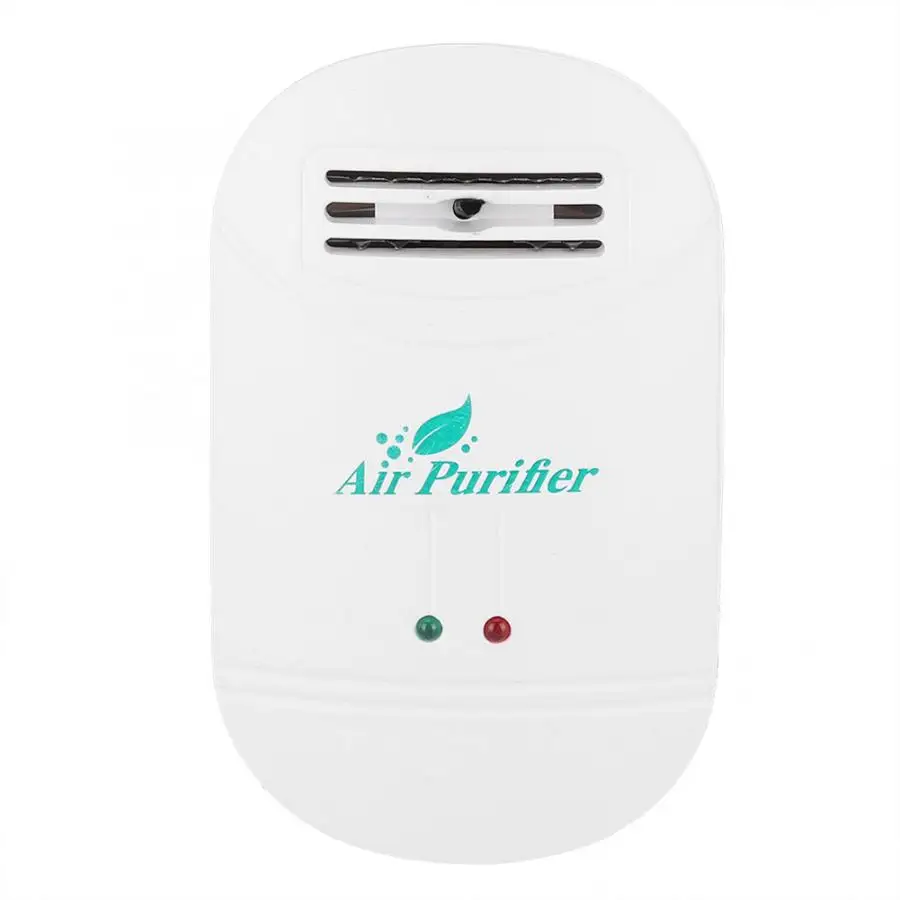 

US Plug 100-220V Mini Anion Air Purifier Formaldehyde PM2.5 Smoke Dust Removal