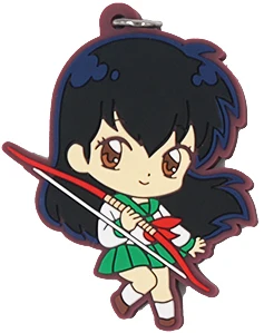 Inuyasha Japanese Anime Kagome Kikyo Miroku Sesshomaru Keychain Clip Lanyard