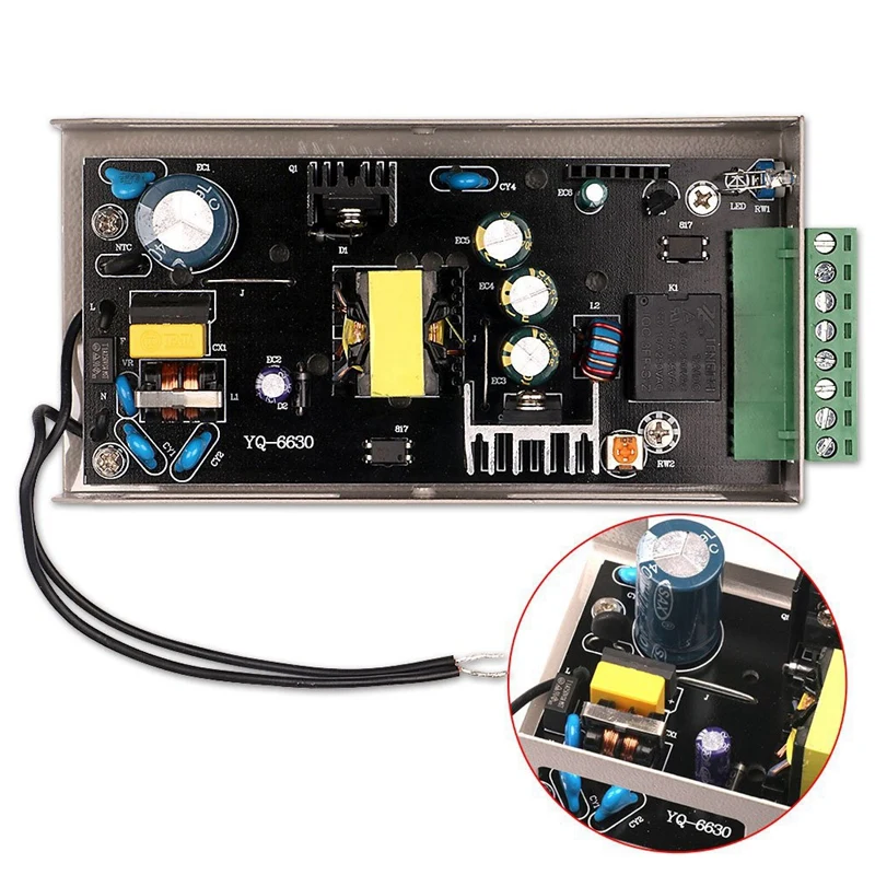 DC 12 В 5A источник питания с контролем доступа AC 90-260 В для домашнего офиса Электрический дверной замок офисная система безопасности
