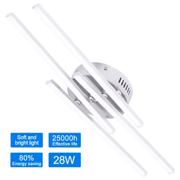 

Ceiling Light Parallel Straight Ceiling Light-Four Head Home Decoration Lamp Interior Lighting Lighting Indoor Lighting Tools