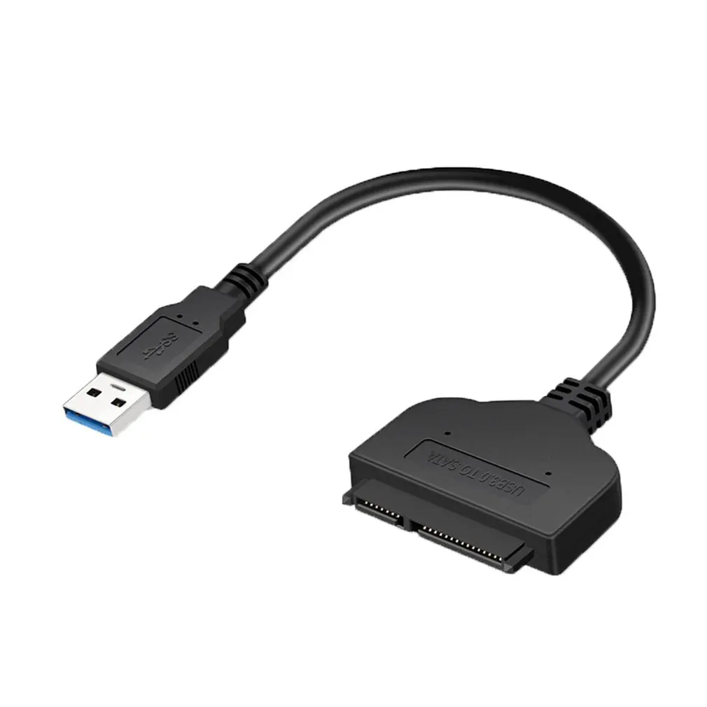 USB3.0 к Sata7+ 15Pin жесткий диск Кабель-адаптер для легкого привода 2,5 дюймов SSD HDD жесткий диск Sata Кабель-адаптер