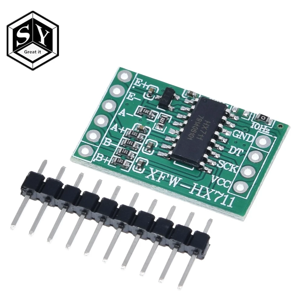 1PCS Great IT HX711 Weighing Sensor Dual-Channel 24 Bit Precision A/D Module Pressure Sensor